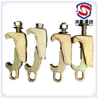 Klemmer til glasforet udstyr