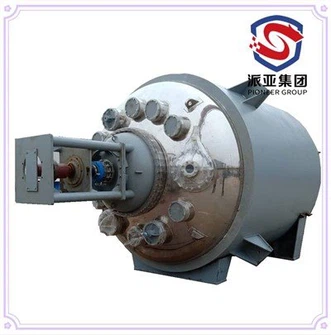 Lukket type glasforet reaktor