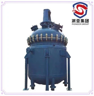 Elektrisk opvarmning glasforet reaktor